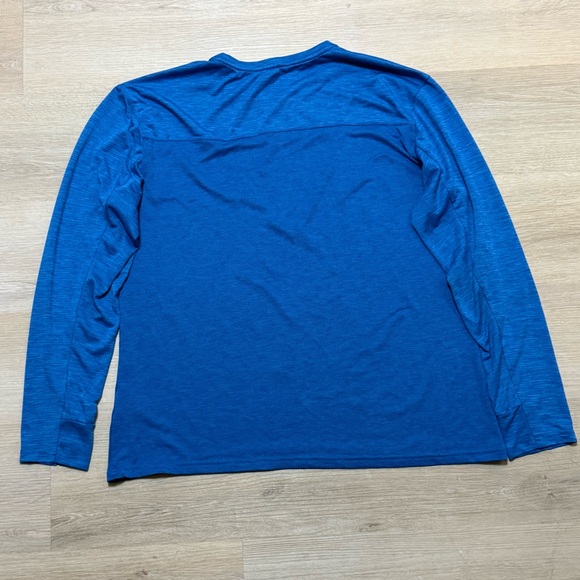 Kuhl Engineered Crew Vibrant Blue Men’s Long Sleeve Tee XXL Hiking Outdoor - Picture 12 of 12